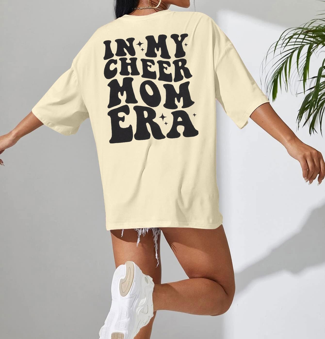 Game Day Shirt Women Cute Football T Shirt Bleached Rugby Ball Graphic Tee Sunday Casual Short Sleeve Tops - Image 3