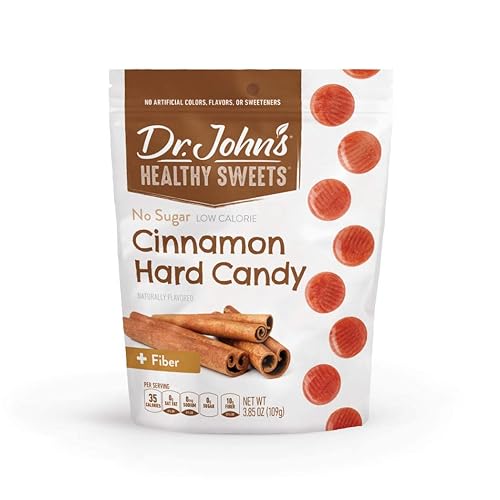 Miniatura 1 de Dr. John's Healthy Sweets Caramelos duros de canela sin azúcar (3.85 onzas)