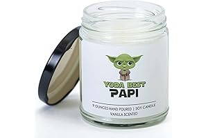 Witty Science Fiction Movie Vanilla Scented Candle "You Papi"