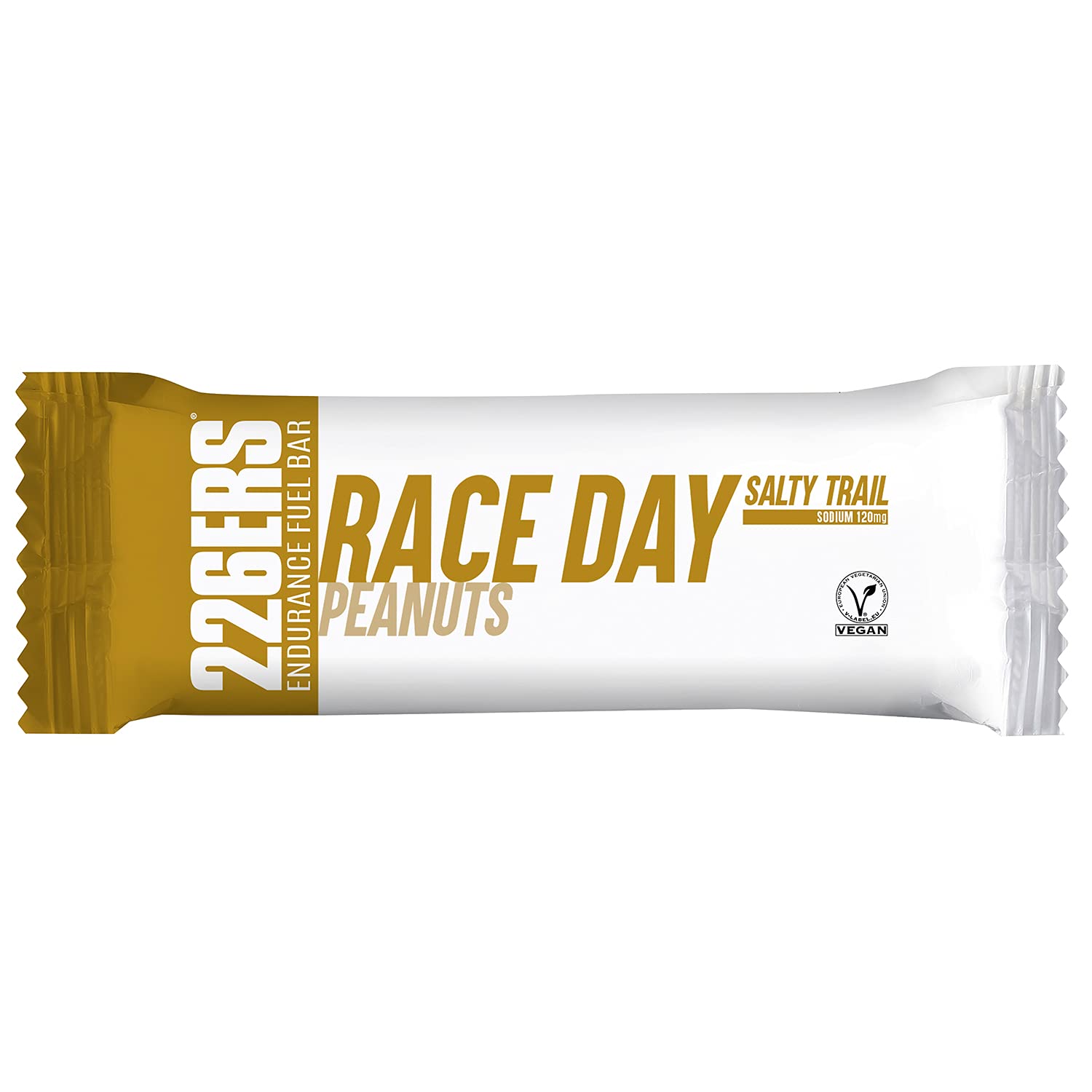 226ERS Race Day Bars, Barres Energétiques Végane pour une Meilleure Endurance, Energy Bars, Cacahuète - 30 barres x 40gr