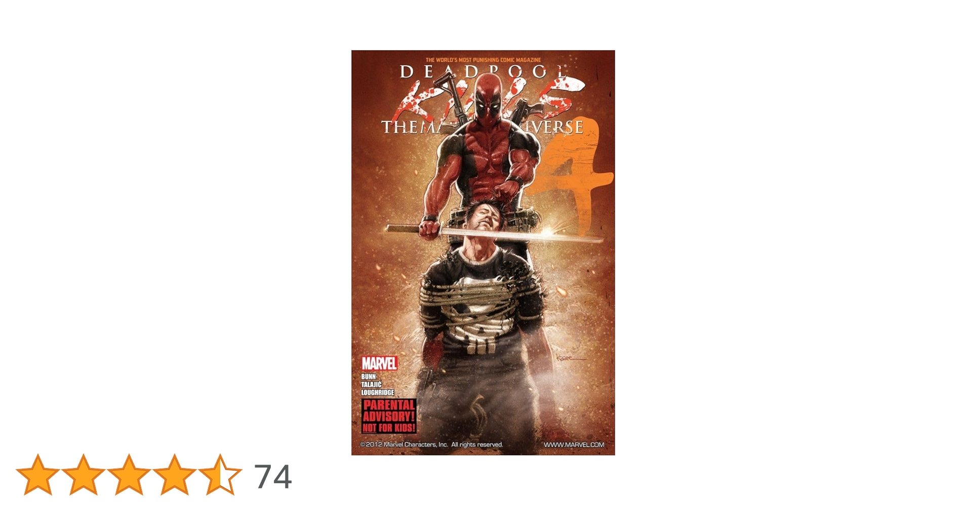 洋書 Deadpool Kills The Marvel Universe #1-4 Deadpool Kills the Marvel Universe (2012) #4 (of 4) eBook