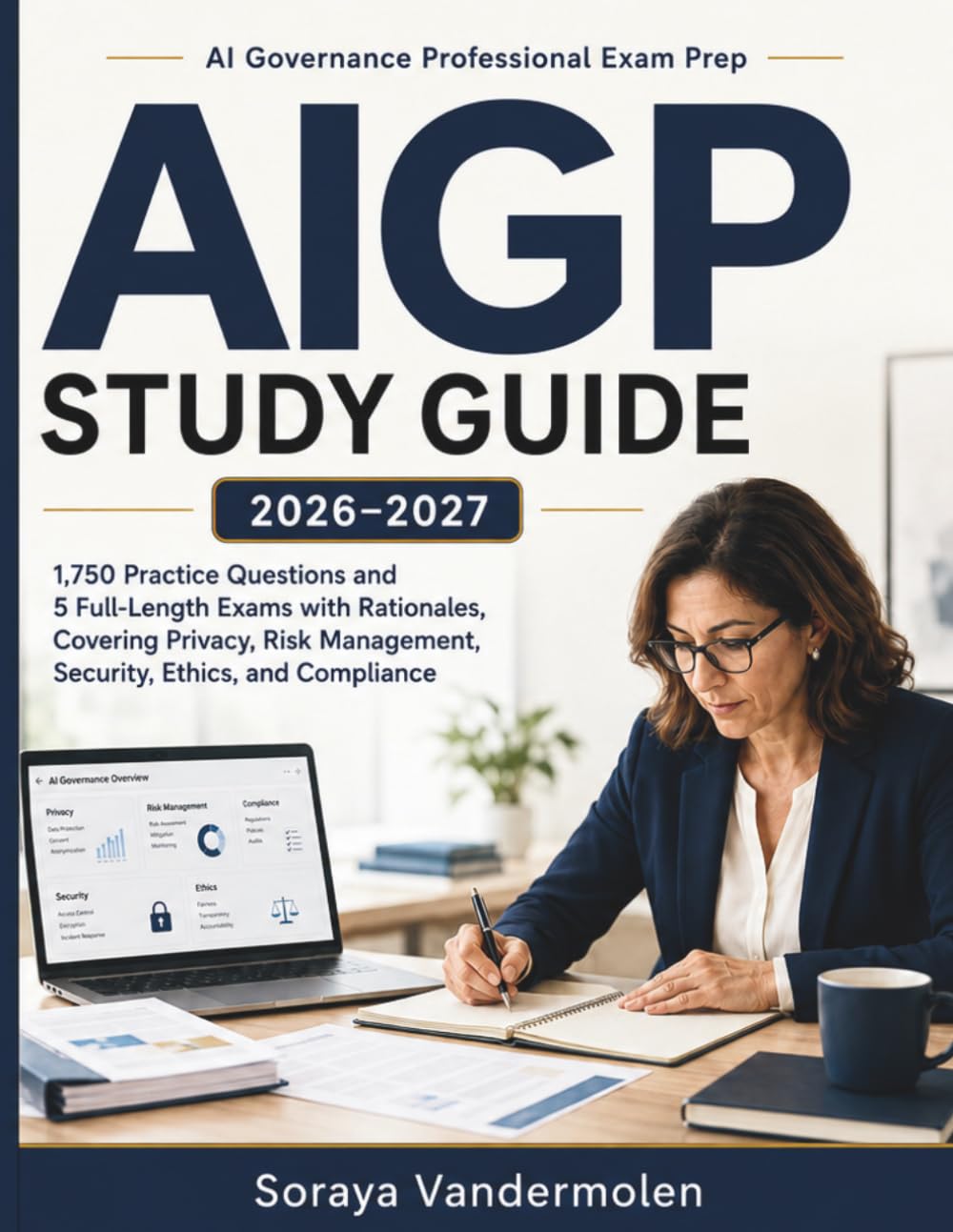 AIGP STUDY GUIDE 2026-2027: 1750 Practice Questions and 5 Full-Length Exams with Rationales Covering Privacy, Risk Management, Security, Ethics, and Compliance