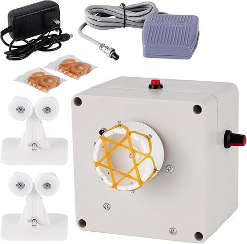 Sistema de secado automático de caña de pescar de inversión, 0-40 RPM ajustable, 100-240 V, máquina de bobinado de construcción de caña de pescar