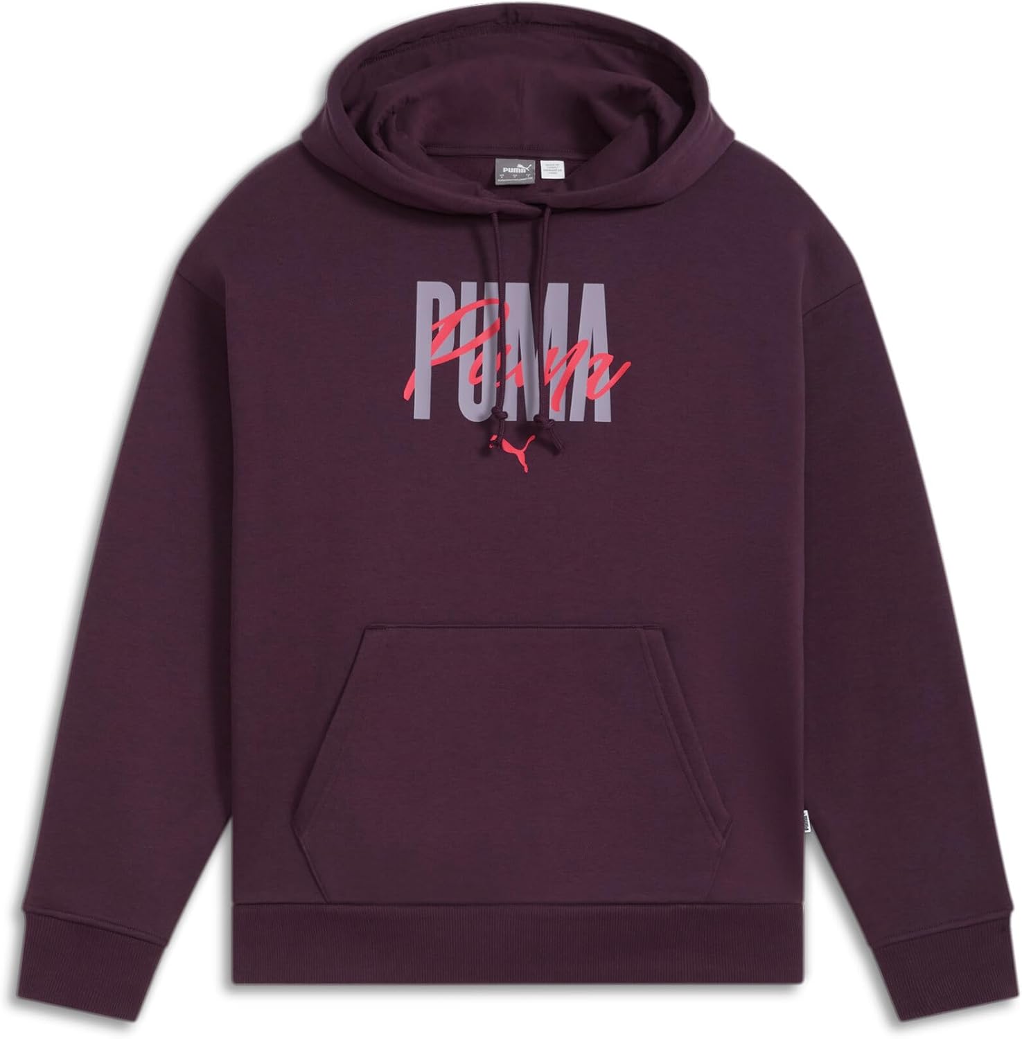 PUMA Womens Live In Long Sleeve Hoodie Casual Outerwear Casual