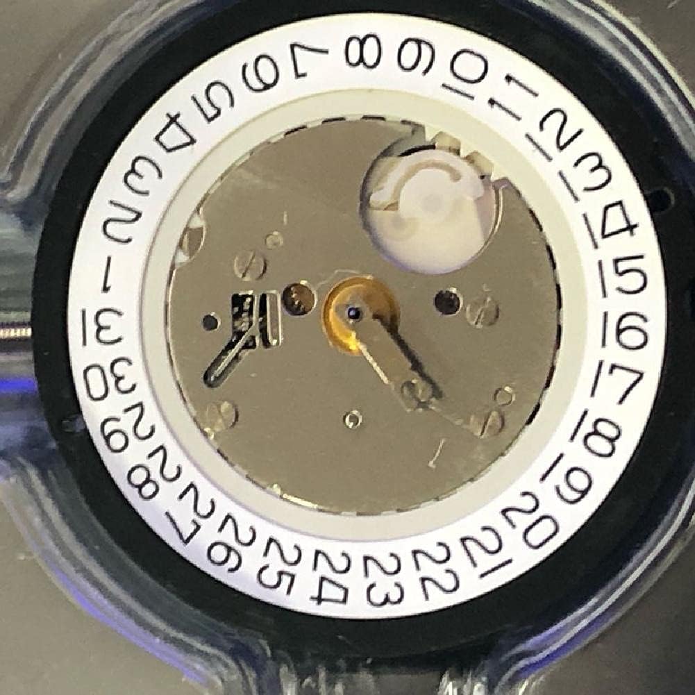 DAGIJIRD Replacement Watch Movement Date at 3 o'clock Repair Spare Parts for Ronda 515 Movement