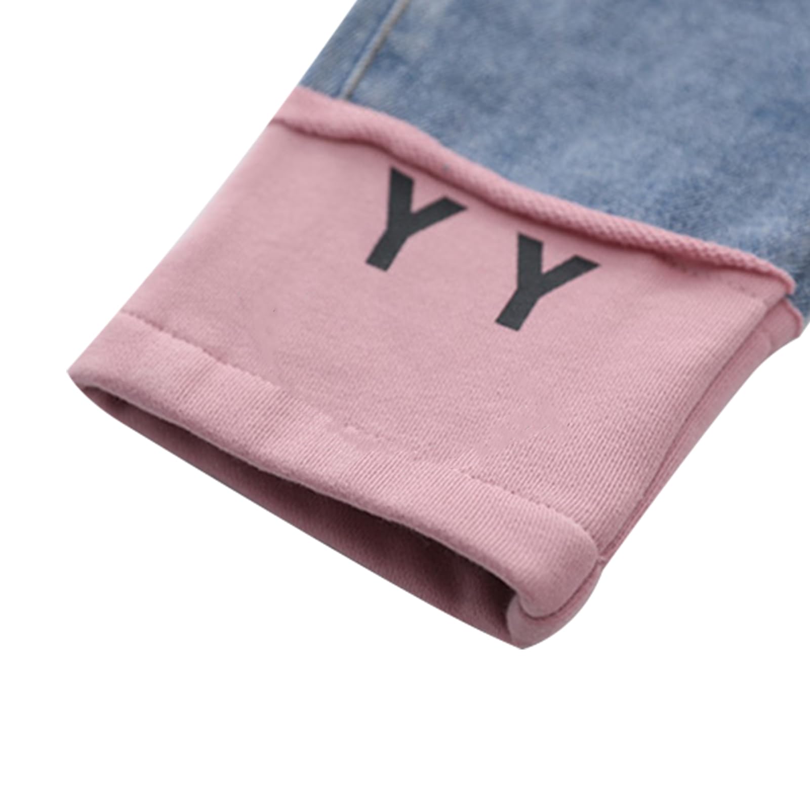 amropi Filles Ensembles Pantalon et Haut Sweats Survêtement Jeans Jogging Vêtement pour 3-12 Ans