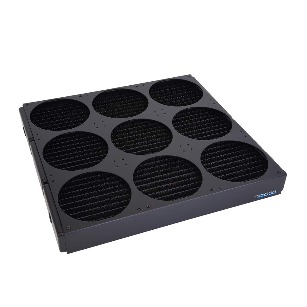 Alphacool 14349 NexXxoS XT45 Radiatore in rame 1080 mm Nova Nero Raffreddamento ad acqua