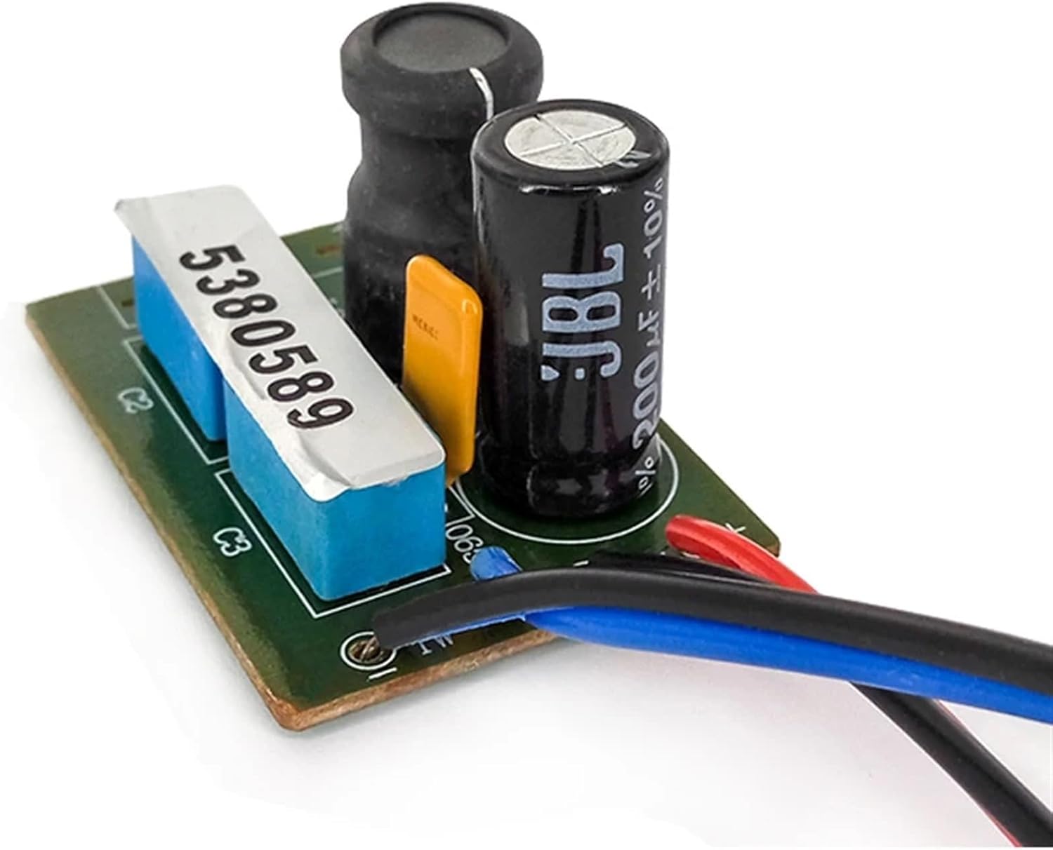 2PCS 2 Way 60W Speaker Treble Bass Frequency Divider Home Theater HiFi Stereo DIY Audio Crossover Filters