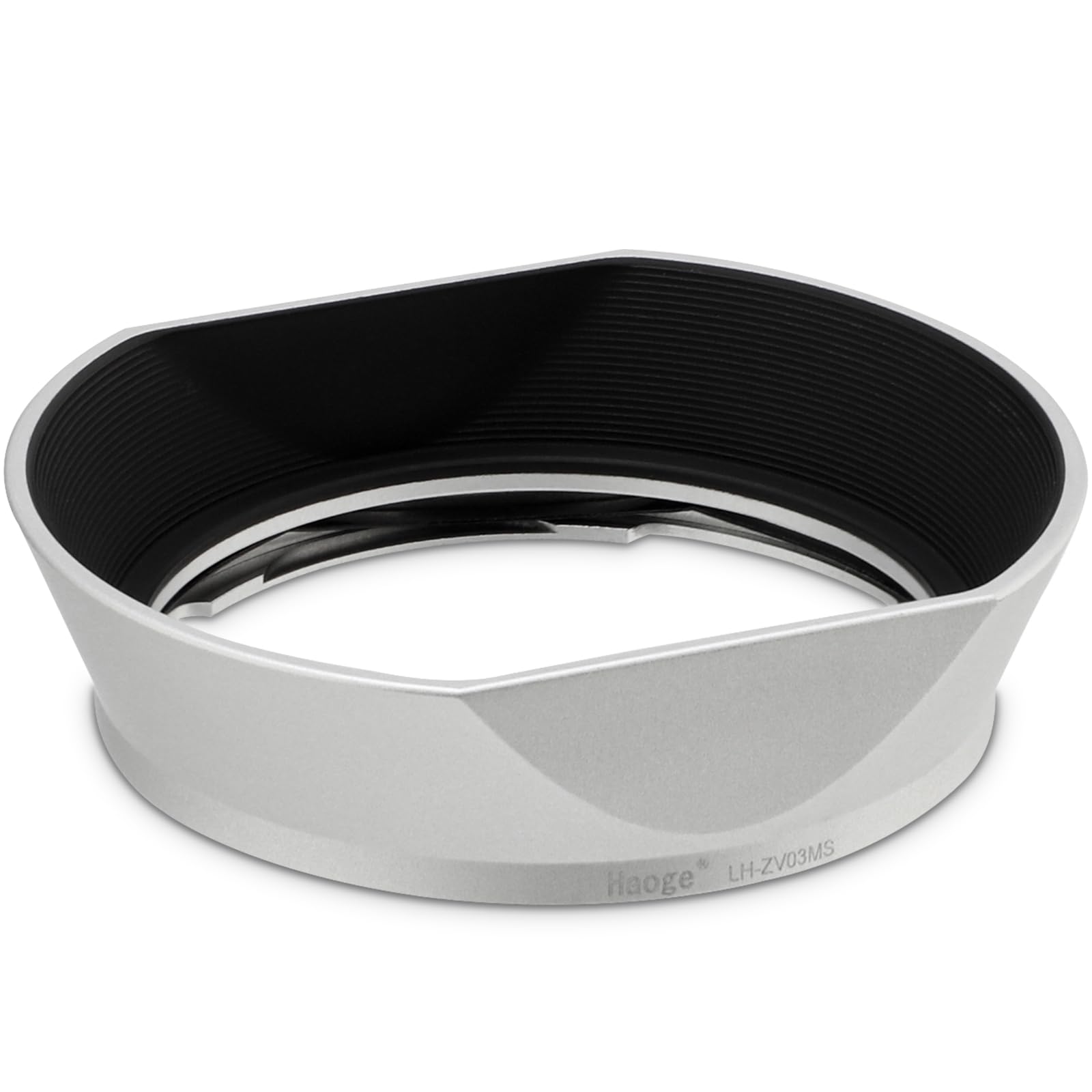 Haoge Square Metal Lens Hood for Carl Zeiss 50mm f1.5 Biogon T* 2.8/21 21mm f2.8 ZM, C Biogon T* 4.5/21 21mm f4.5 ZM, 2.8/25 25mm f2.8 ZM, 2.8/28 28mm f2.8 ZM, C Sonnar T* 1.5/50 ZM Lens LH-ZV03MS