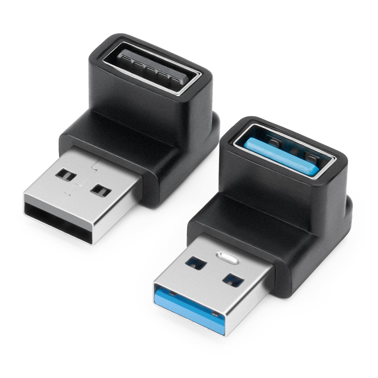 Accessorio Cavi USB Adattatore USB 90° ZIXINZIYI - Angolo Retto USB-A Maschio/Femmina Per PC E Caricatori Adattatore Sata Usb