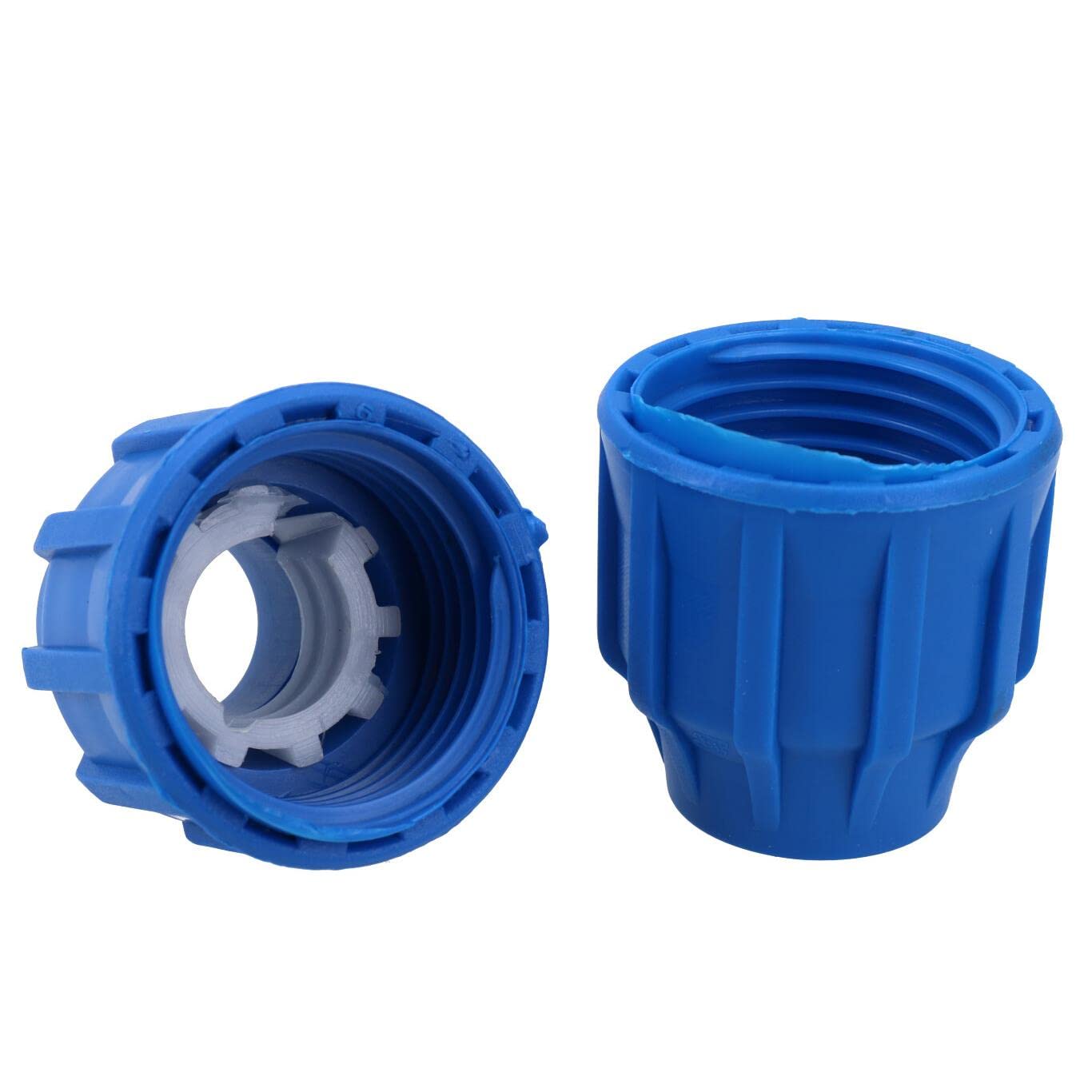 20 x 20 mm MDPE Conector de acoplamiento de compresión de tubo recto 10 unidades