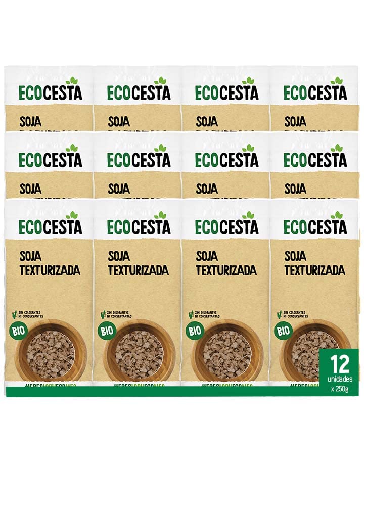 ECOCESTA MEJOR CADA DIA Soja Texturizada Fina Bio, 250 G