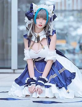 即発送　アズールレーン　チェシャー　チャイナドレス　コスプレ衣装 アズールレーン チェシャー チャイナドレス 中華風 コスプレ服