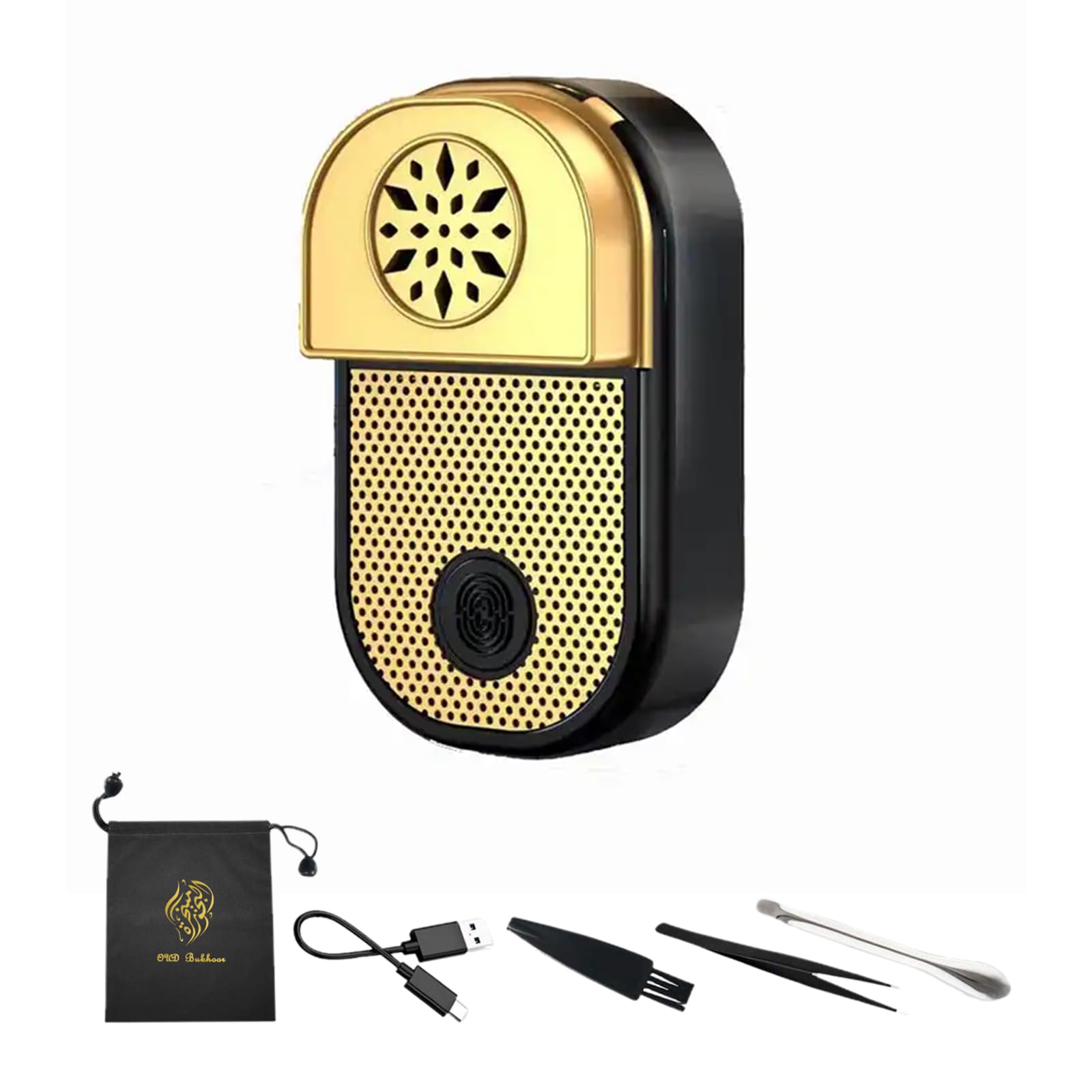 Diffuseur aromatique de bakhour électrique pour méditation et voyage