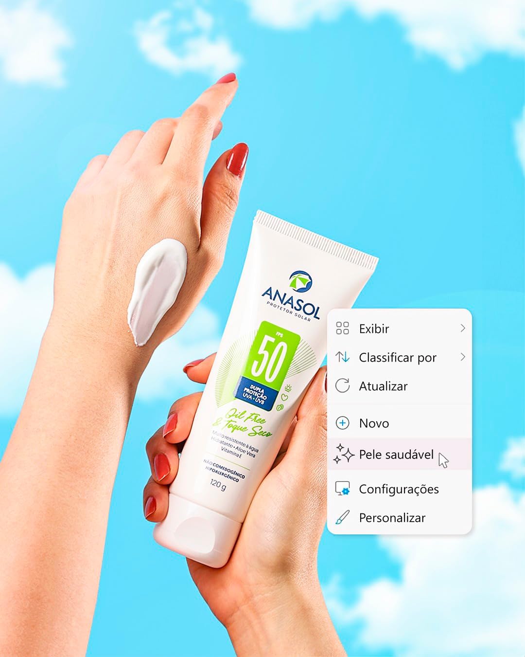 Protetor Solar Loção FPS 50 120g - Anasol
