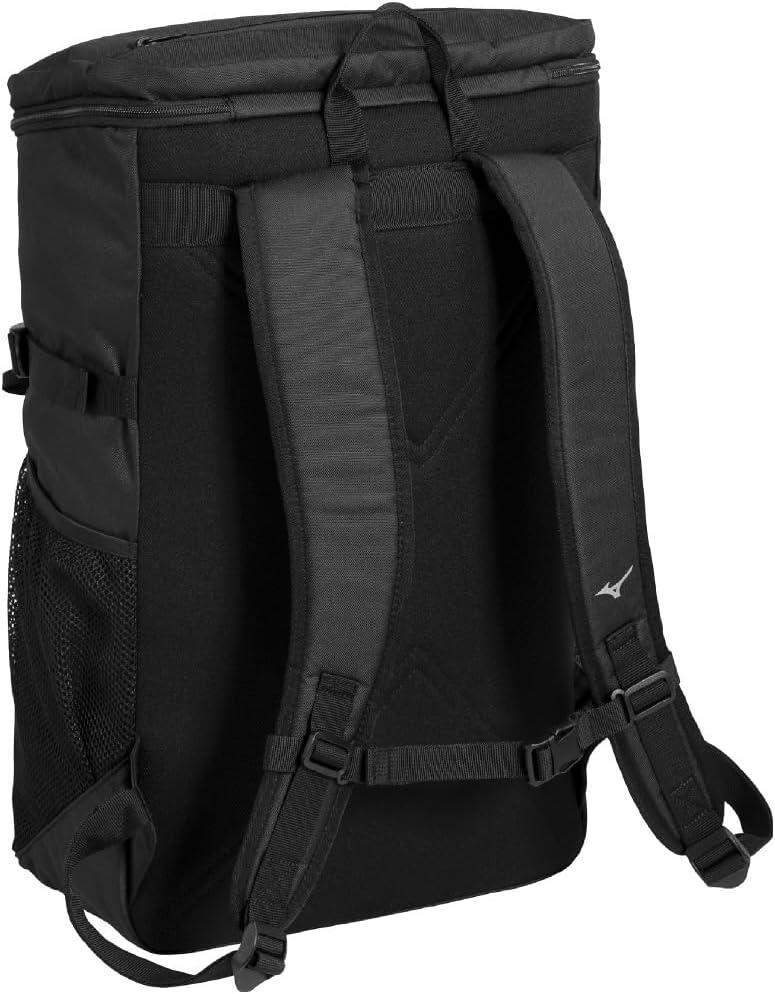 Mizuno N-XT Backpack, 7.9 gal (30 L), multicolor (black/white), L33×W18×H54cm