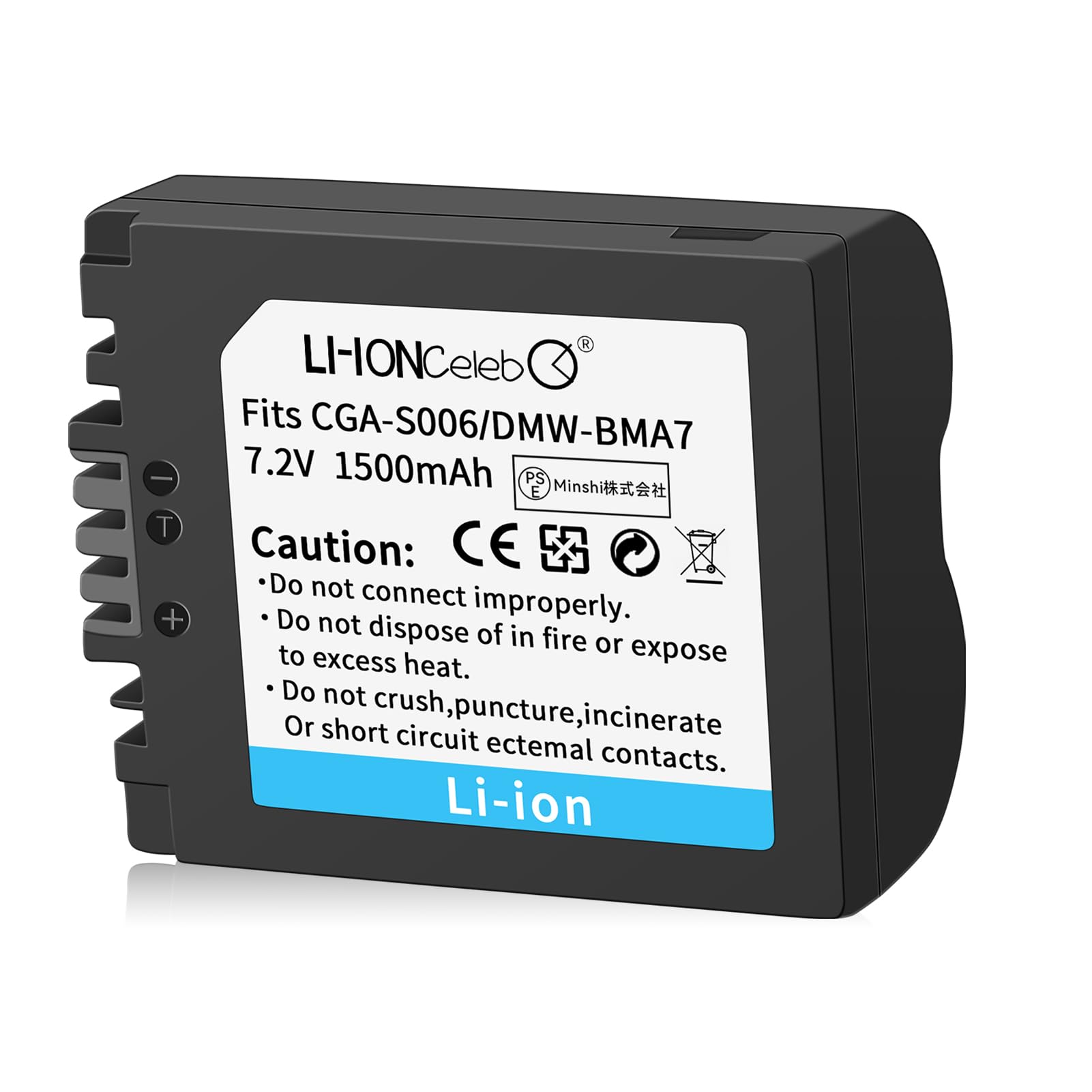 Batteria Per Panasonic Lumix DMC-FZ7 FZ7BB FZ7BS