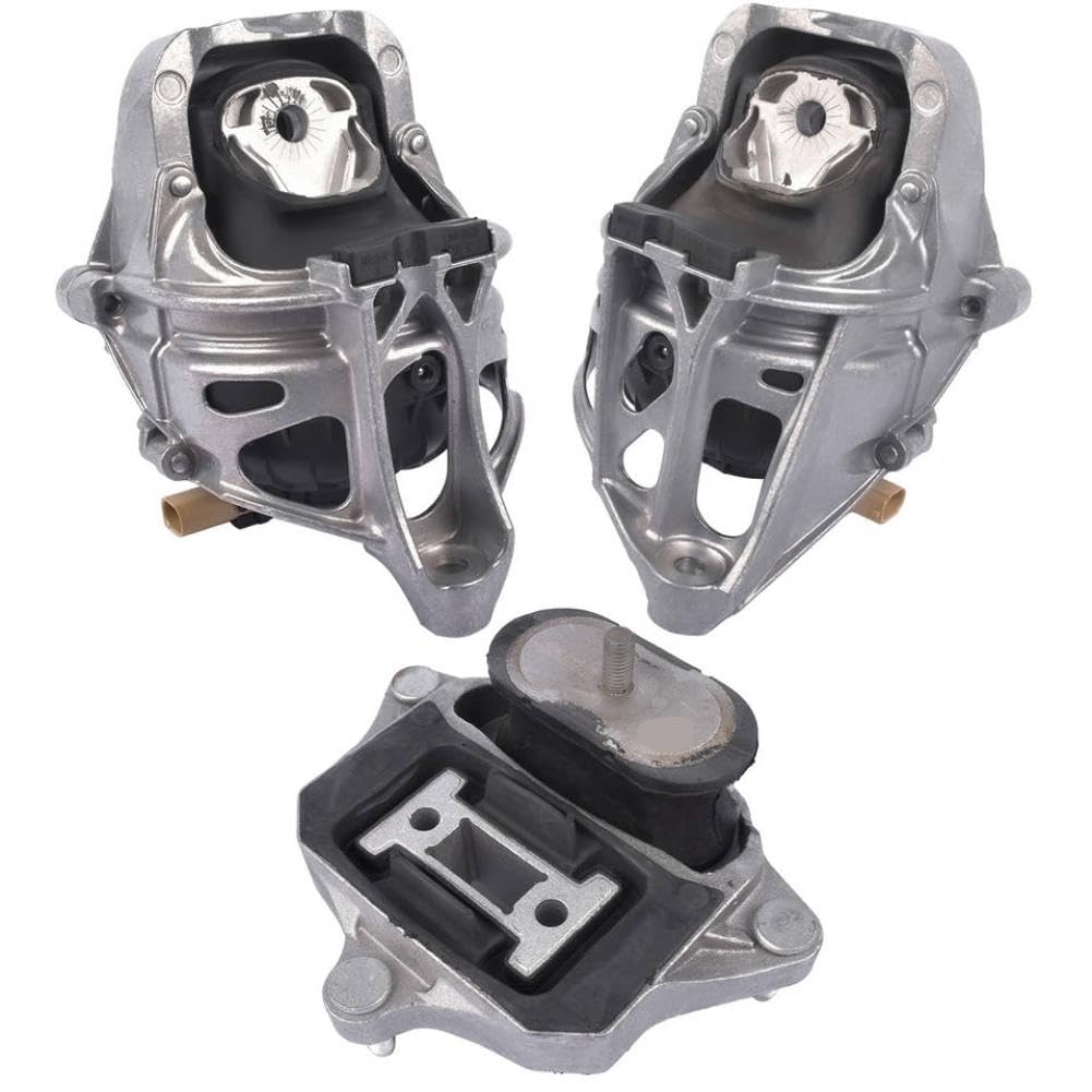 Xasdqhqux Onecolor Engine Motor Mounts And Transmission Mount Set Compatible With S4 S5 2018-2020 3.0L 4M0199371fc 4M0199371fj 4M0199371fg