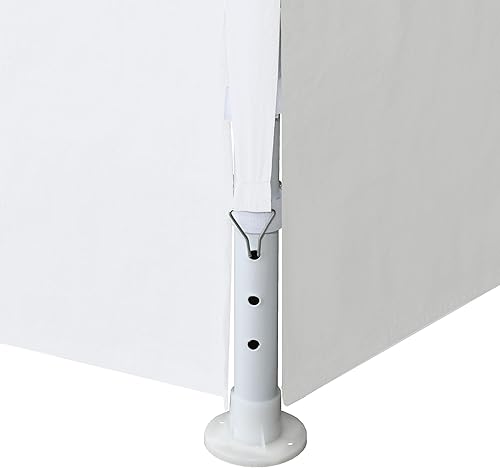 Vista 32 de vidaXL Tienda de campaña para fiestas al aire libre, 9 pies 10 pulgadas x 9 pies 10 pulgadas, resistente a los rayos UV y al agua, carpa de jardín