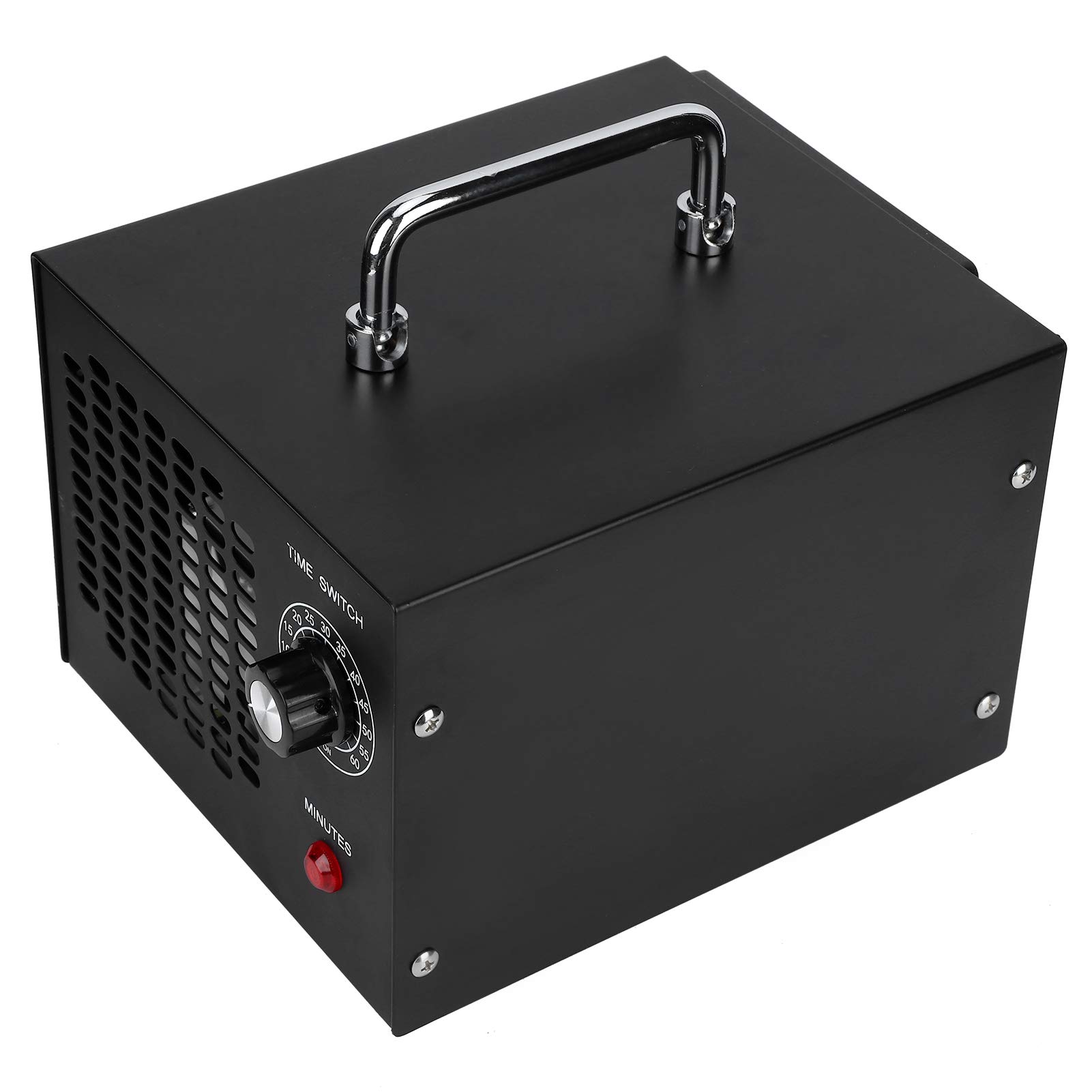 Gonetre Máquina Generadora de Ozono 20 G/H Purificador de Aire de Alta Eficiencia con Interruptor de Sincronización para el Hogar Invernadero Granja Material de Lámina Duradero (Enchufe Europeo 220V)