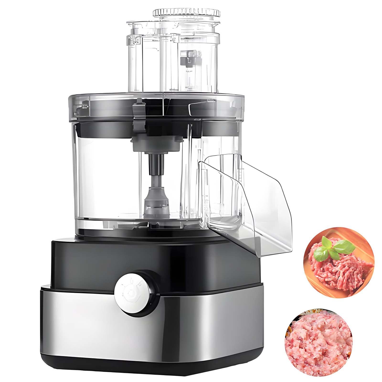 Commercial Electric Vegetable Chopper 600w Fruit Meat Processor