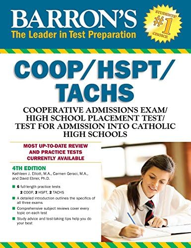 Barron's COOP/HSPT/TACHS, 4th Edition (Barron's Test Prep) 4th Edition