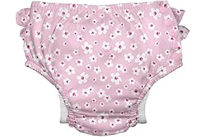 Boys Snap Reusable Absorbent Swimsuit Diaper: Perfect for Water Play