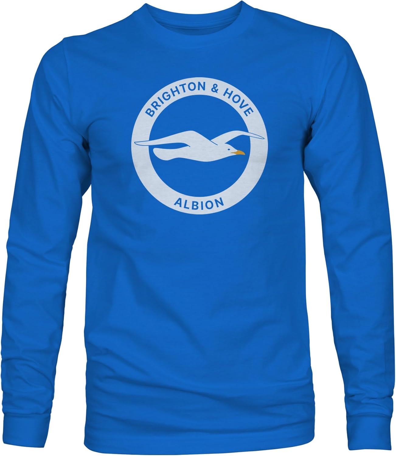 Brighton & Hove Albion Football Club Premium Long Sleeve Cotton T-Shirt