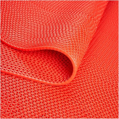 �����A�v�[���A�L�b�`���pPVC����/���O�r���}�b�g(Red,90cmx300cm)