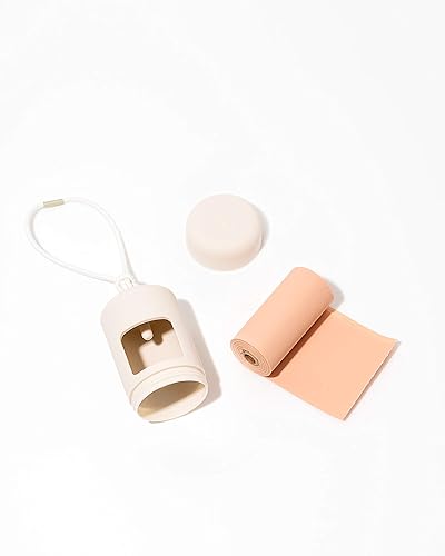 Miniatura 2 de Wild One Soporte para bolsas de excremento de perro y dispensador con accesorio para correa, a prueba de fugas, parte superior fácil de girar para