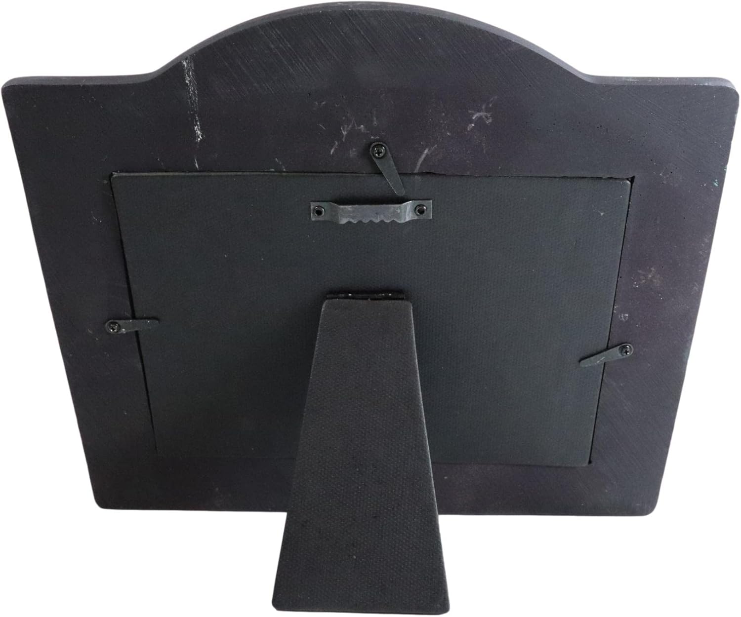 Ebros Gift Rustic Western Silver Roses Floral Arrangement With Scroll Lace Turquoise Patterns Sculpted Tooled Leather Easel Back Picture Frame for 5"X7" Photo Cabin Lodge Cottage Farm House Accent