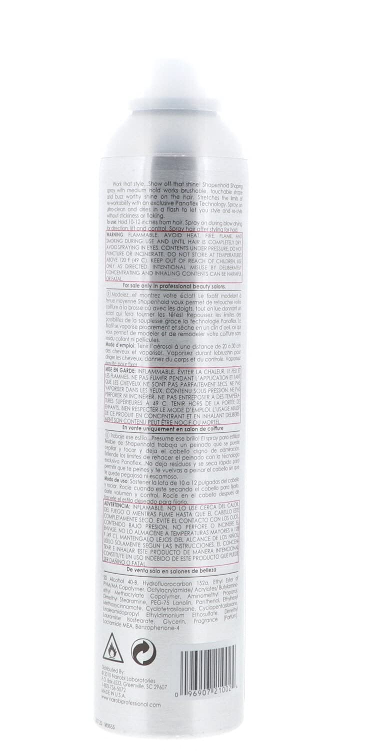 Shape n Hold Flat Iron Hairspray 10 ozQ - Image 6