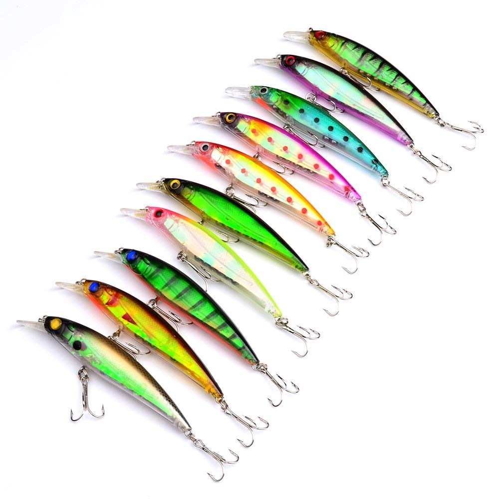 Top Water Minnow Fishing Lure 10.92cm4.4"/13.43g0.474oz Fishing