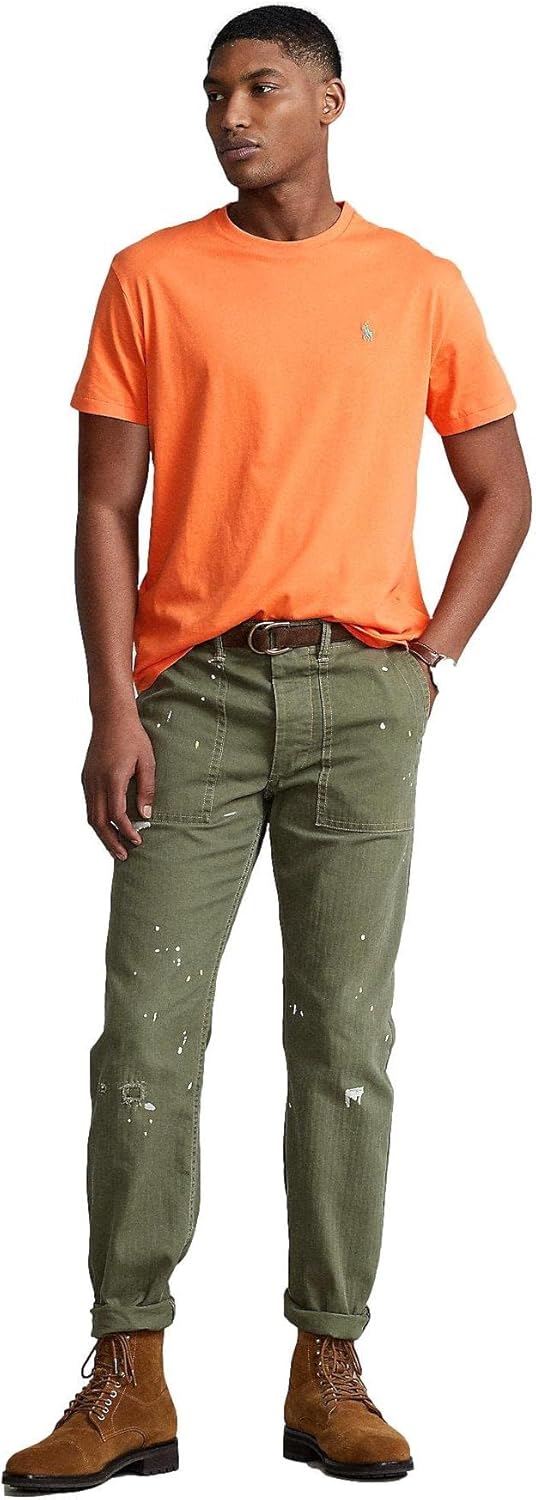 POLO RALPH LAUREN Men's Jersey Cotton Crew Neck T-Shirt - Image 3