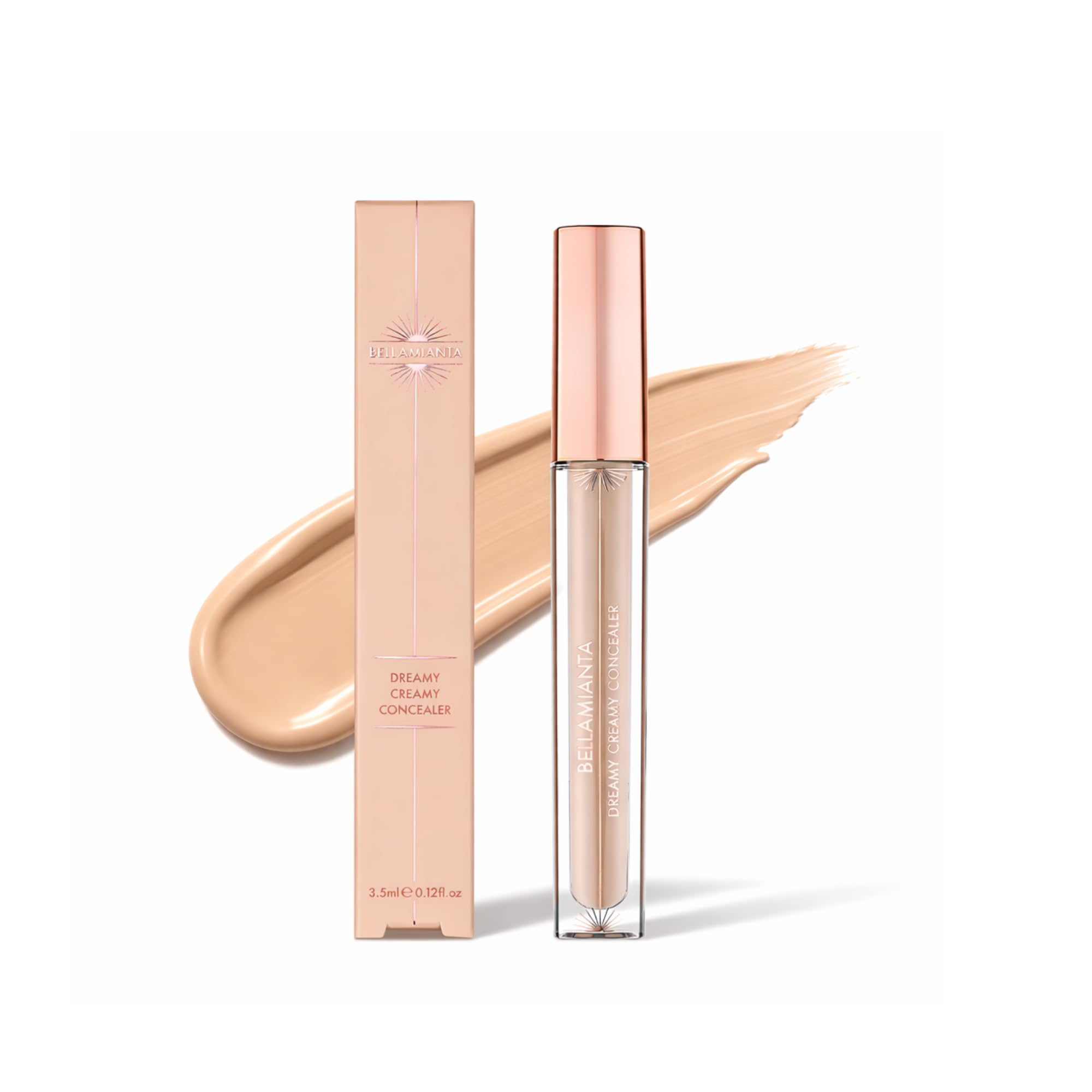 Bellamianta Hydrating Dreamy Creamy Concealer, Long Lasting, Full Coverage