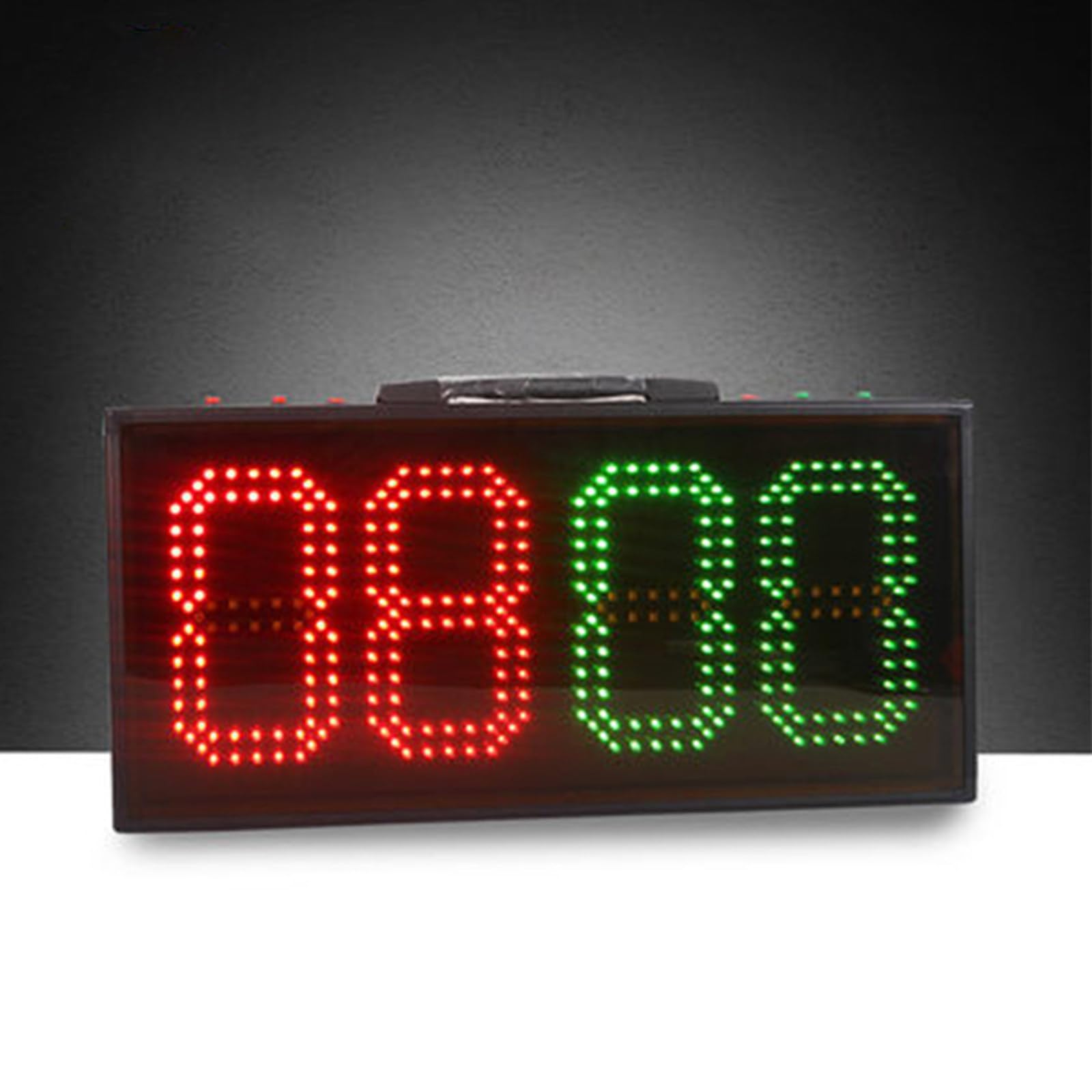 Elektroniczna tablica zastępcza do piłki nożnej Jednostronny/dwustronny elektroniczny wyświetlacz LED Sprzęt do gry w piłkę nożną,Double-sided-display