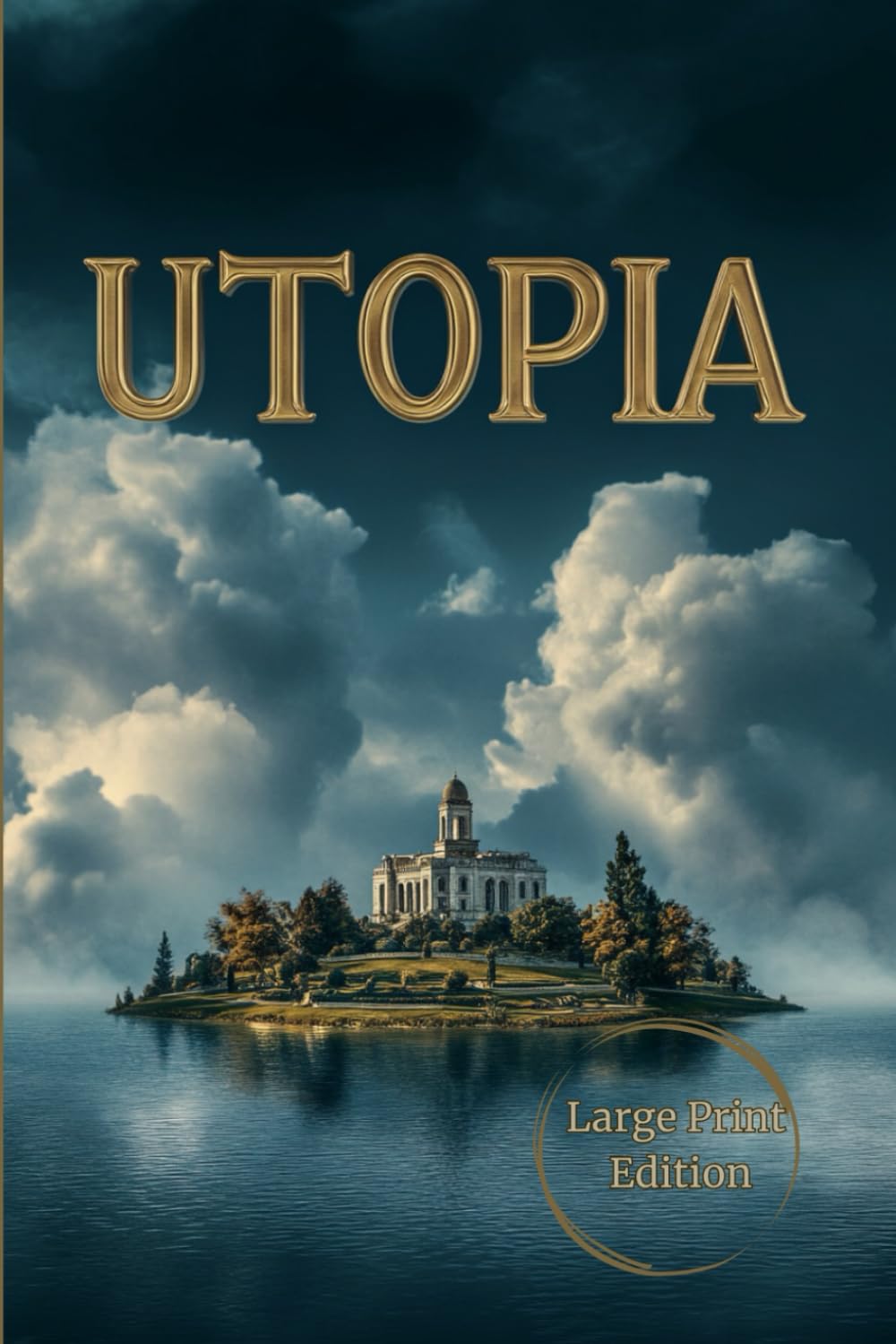Utopia (Large Print Edition): A Visionary Renaissance Treatise on Justice, Society, and Ideal Government