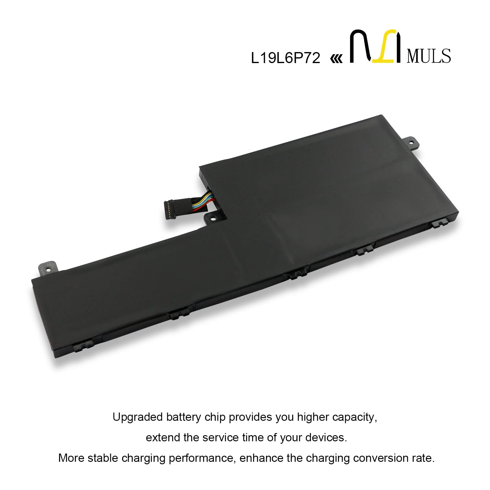 Amazon.com: MULS L19C6P72 Laptop Battery Replacement for Lenovo