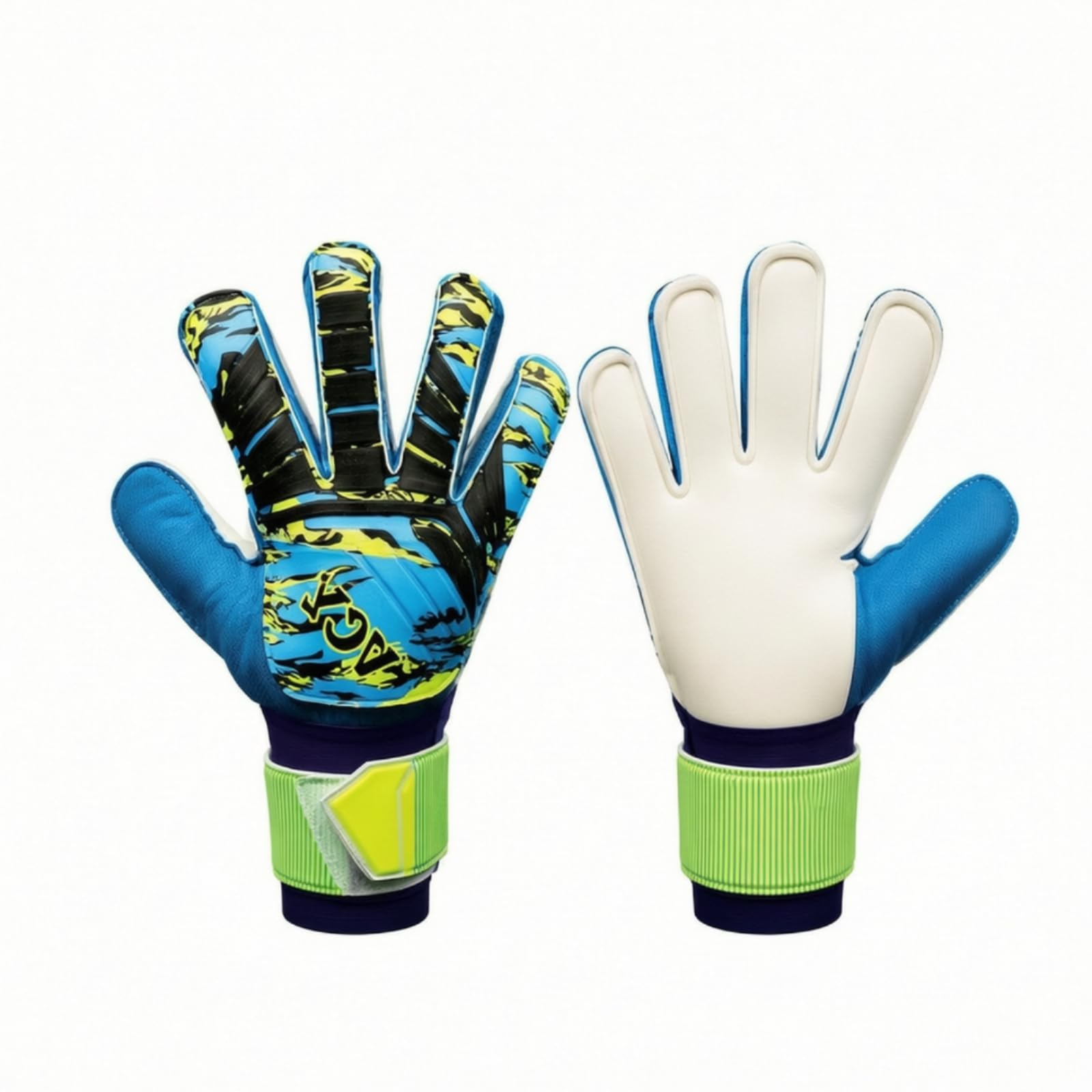 predolo Gants Gardien But Sûrs Gants Gardien avec Barrettes Antichoc pour Juniors, Match