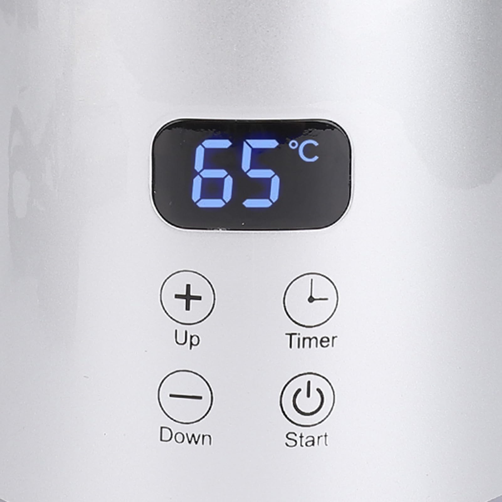 Generic Scaldaolio per Massaggi, Temperatura Regolabile con Luci D'atmosfera per Un'esperienza Spa Rilassante, 250 Ml, Perfetto per Lozioni e Creme per il Corpo (Spina europea)
