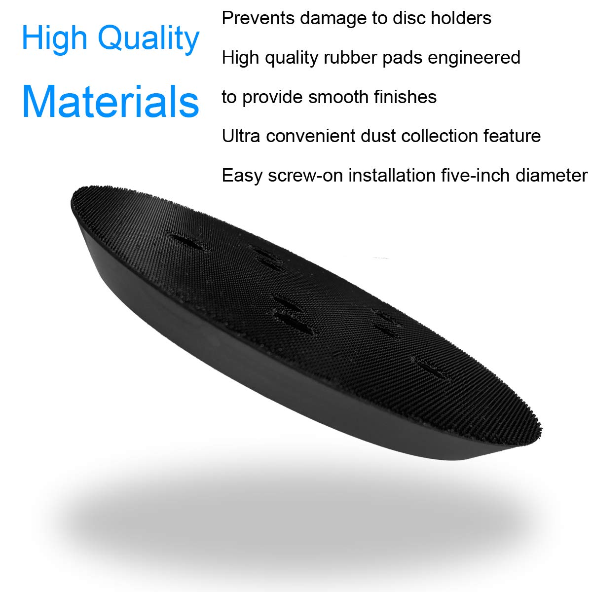 5" Sander Pad for Porter-Cable 333 and 333VS Random Orbit Sanders - Replacement for No. 13904 Hook-and-Loop Pad