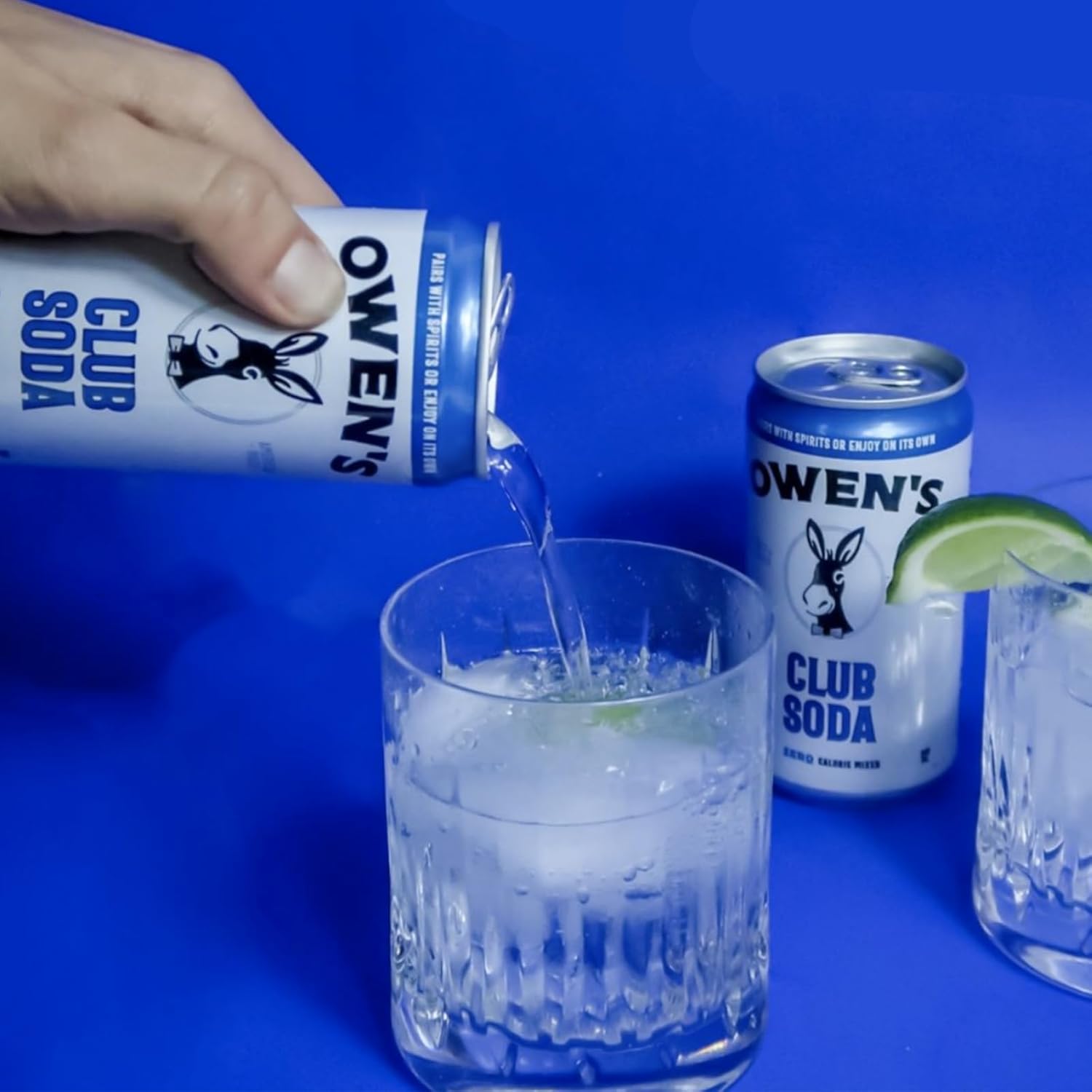 Owen’s Craft Mixers | Club Soda 8 Pack 750ml | Handcrafted in the USA with Premium Ingredients | Vegan & Gluten-Free Soda Mocktail and Cocktail Mixer