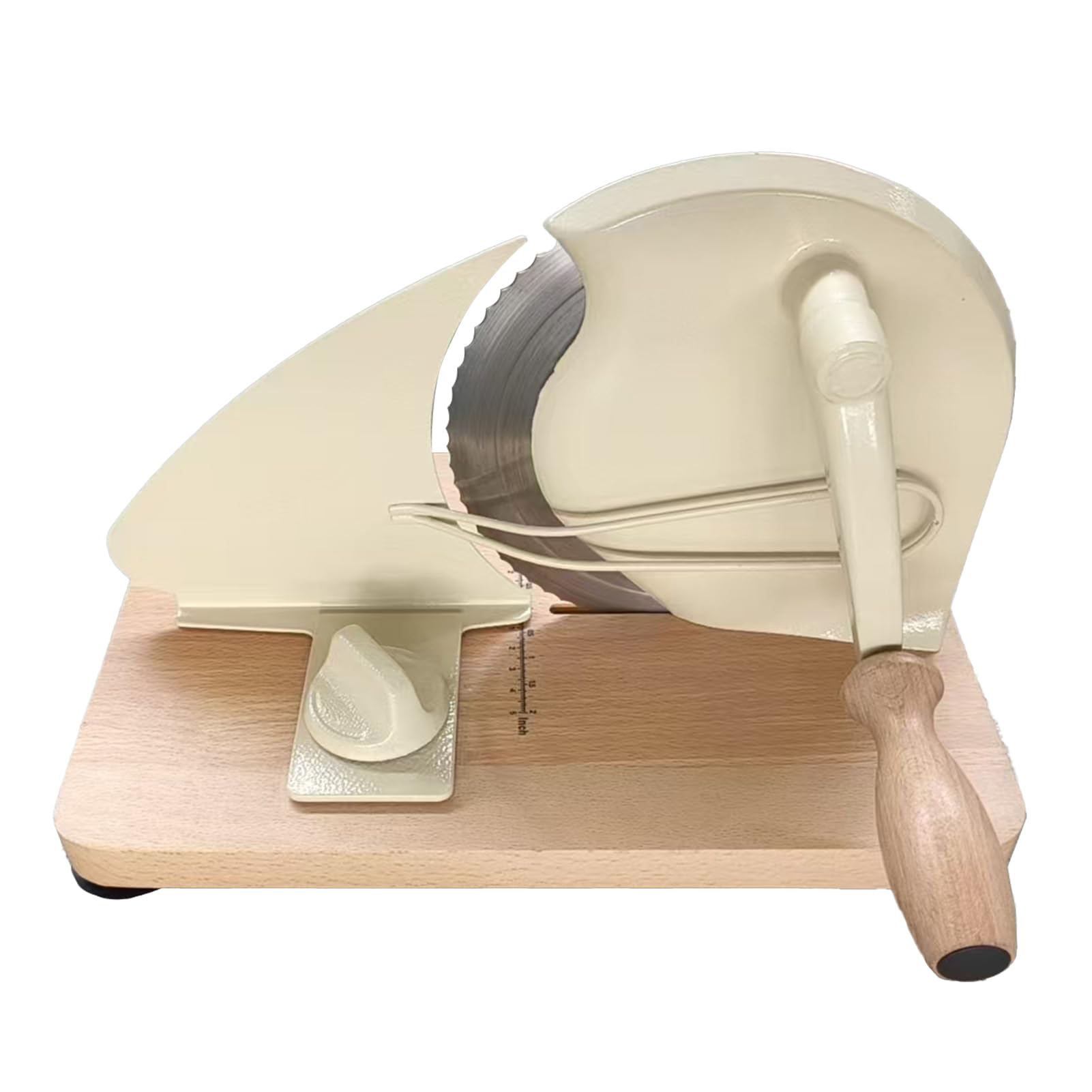 Weytoll Rebanadora de Pan Manual, Espesor de Corte Regulable 1-20mm