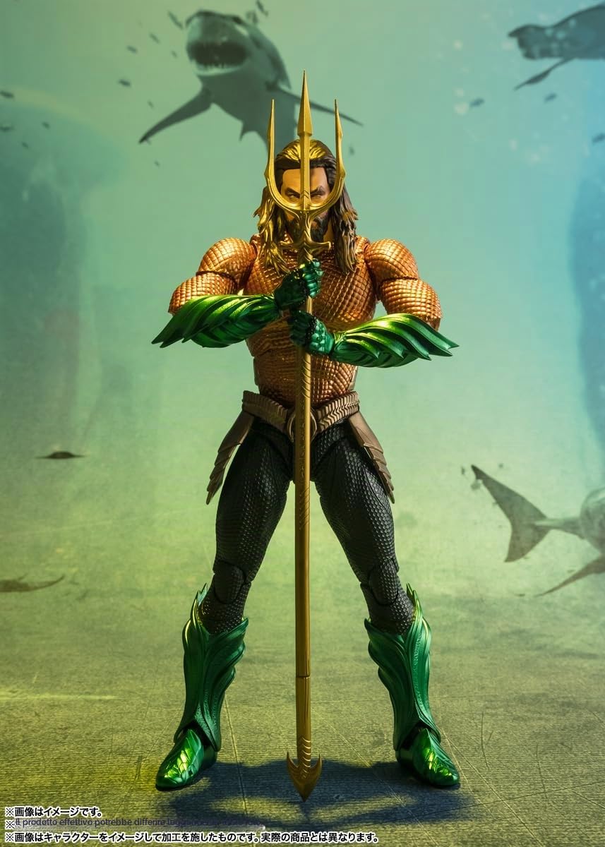 TAMASHII NATIONS - Aquaman e il Regno Perduto - Bandai Spirits S.H.Figuarts Aquaman