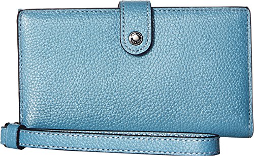 COACH Phone Wristlet Dk/Chambray One Size