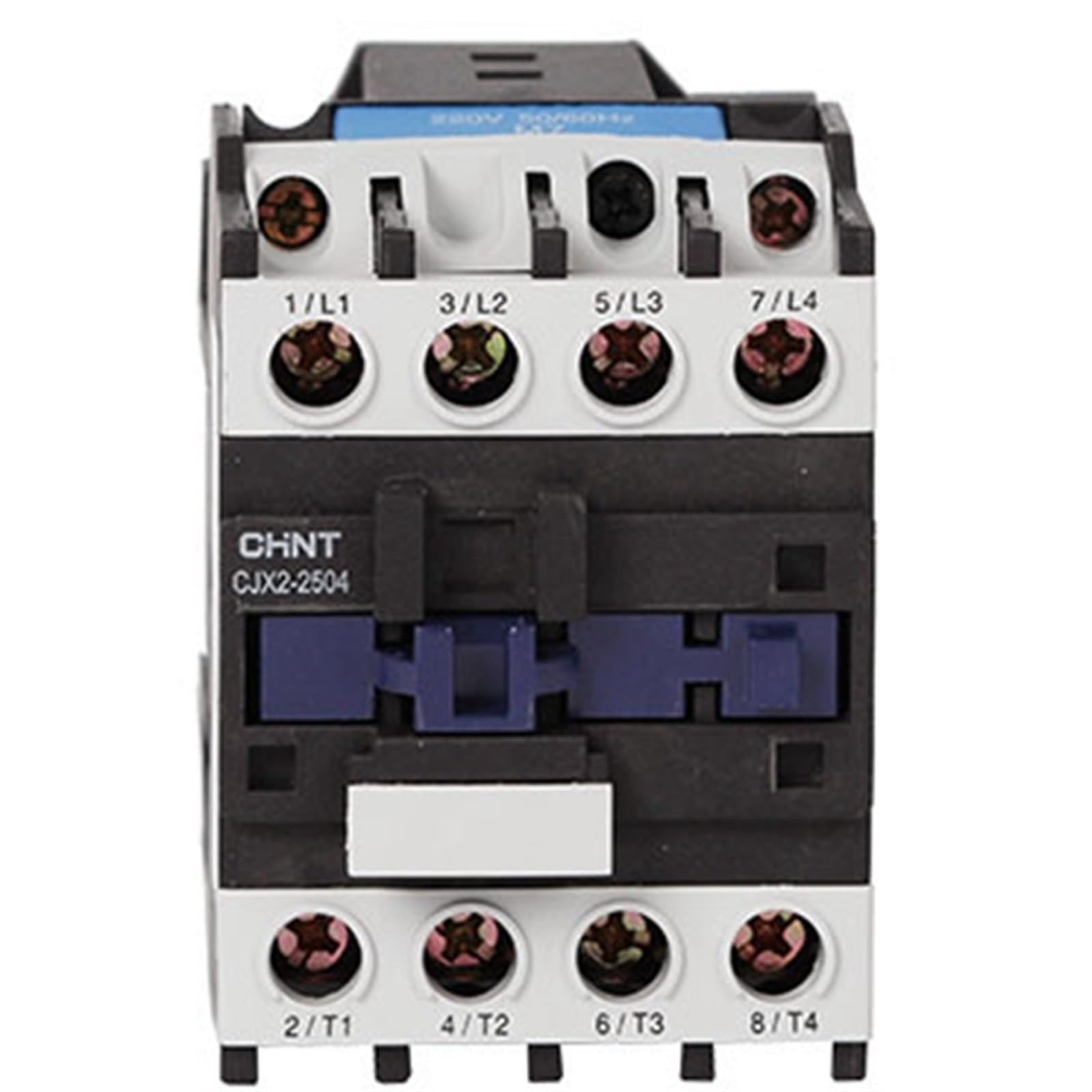 Contacteur de bâti de rail CJX2-2504 robuste 25A avec bobine 220V