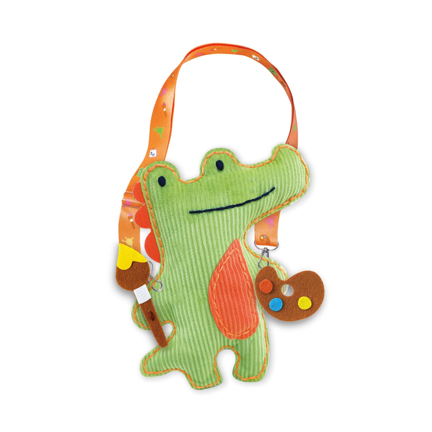 Avenir DYI 6301576 - Set da cucito con animali a tracolla, set da 3 pezzi, per bambini, dai 6 anni in su