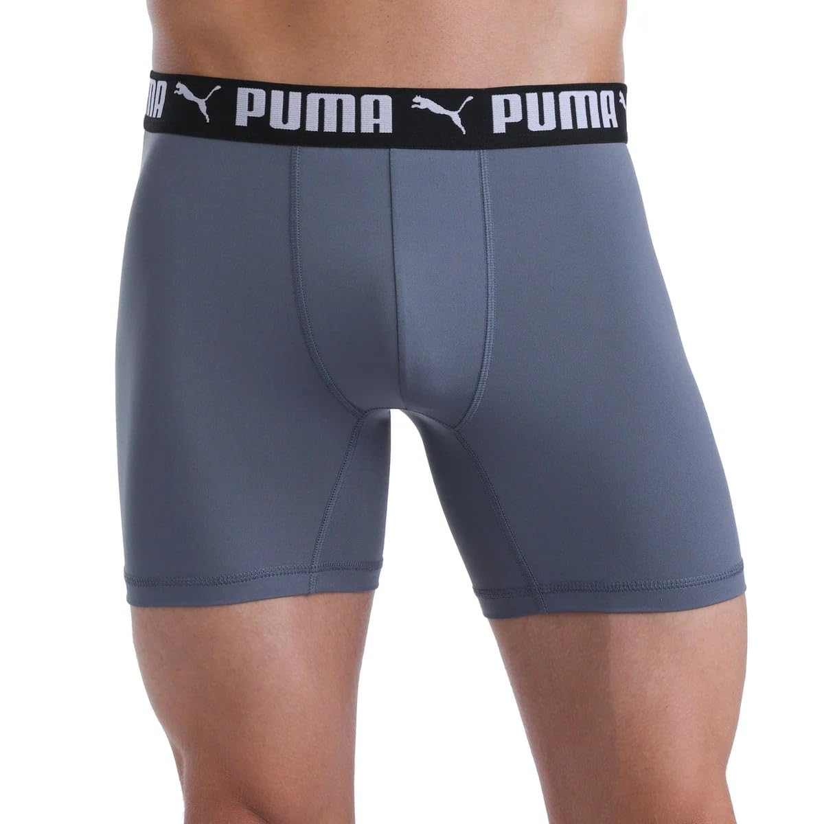 Puma Calzoncillos Tipo bóxer de Microfibra para Hombre, Paquete de 5