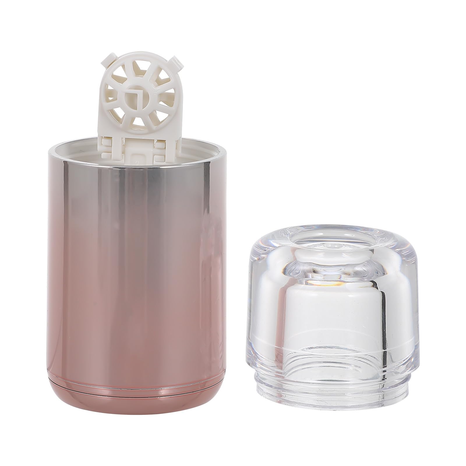 1 Juego Dispositivo de limpieza de gafas agotador limpiador kit de limpieza de gafas dispositivo de limpieza de lentes el plastico rosa
