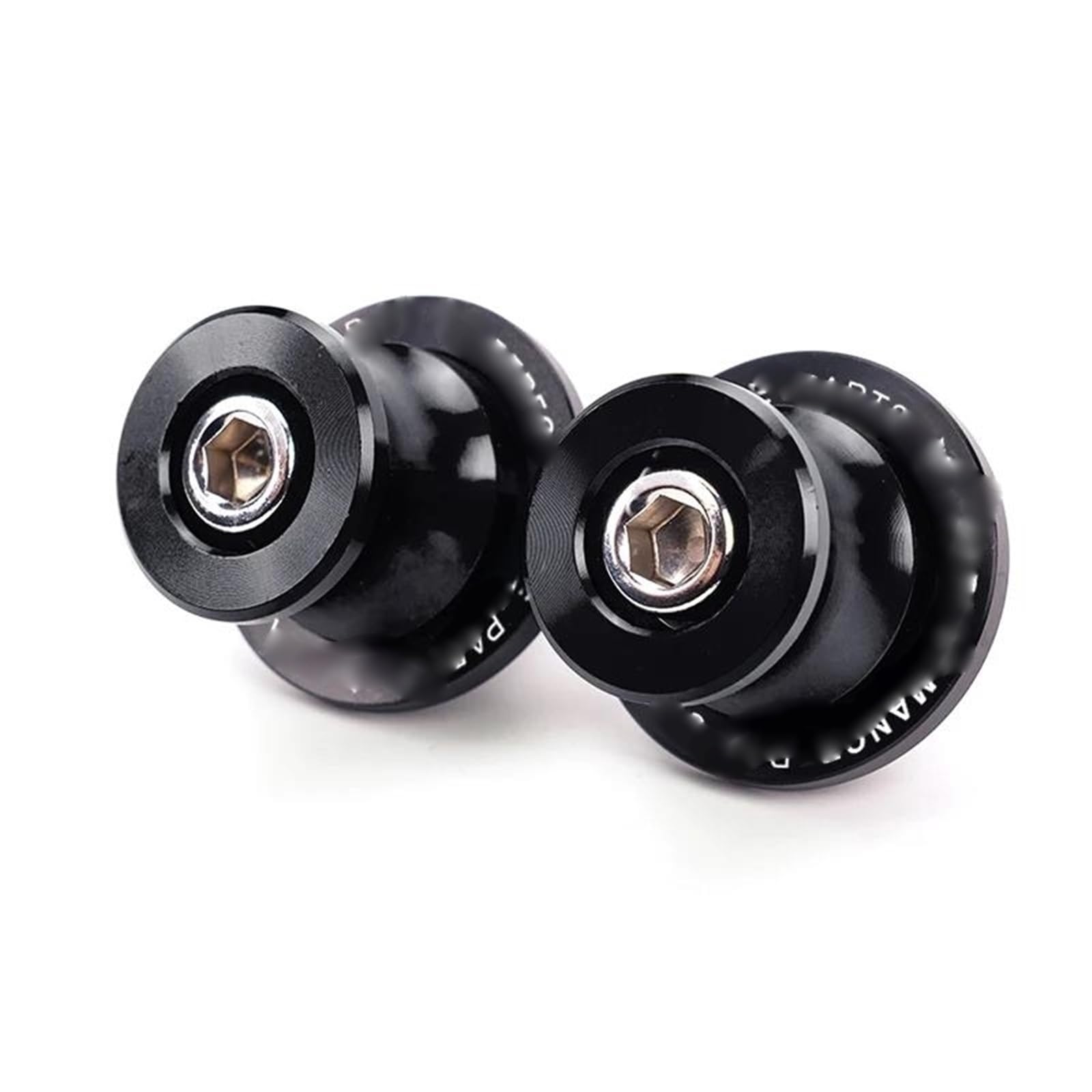 Bobines de bras oscillant curseurs support vis MT09 MT07 noir